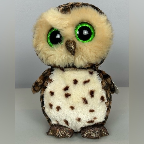 TY Beanie Boo Sammy the Owl Plush 2016 - Picture 2 of 12